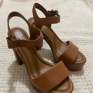 Gianni Bini Platform Block Heels